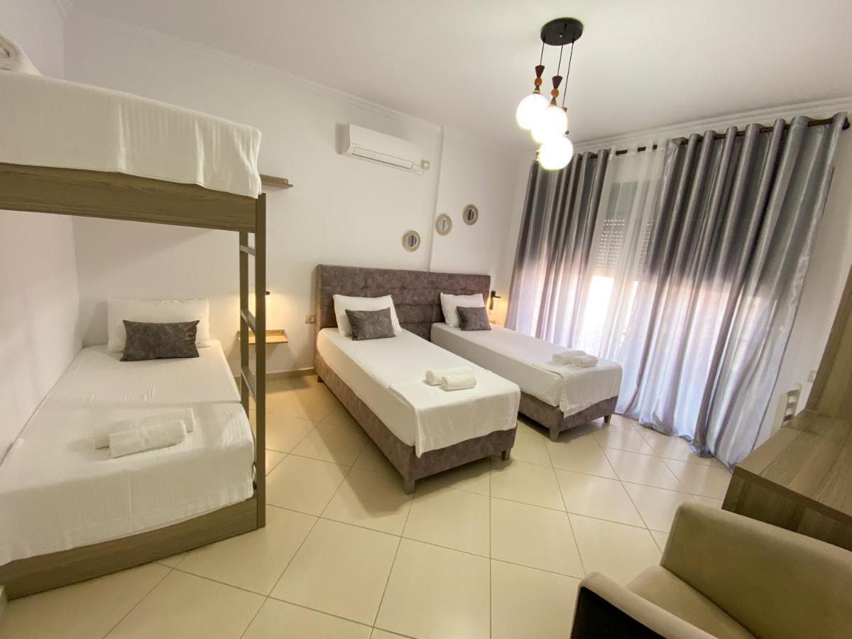 Hotel Abedini Sarandë Exterior foto
