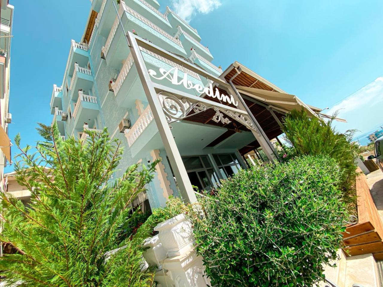 Hotel Abedini Sarandë Exterior foto