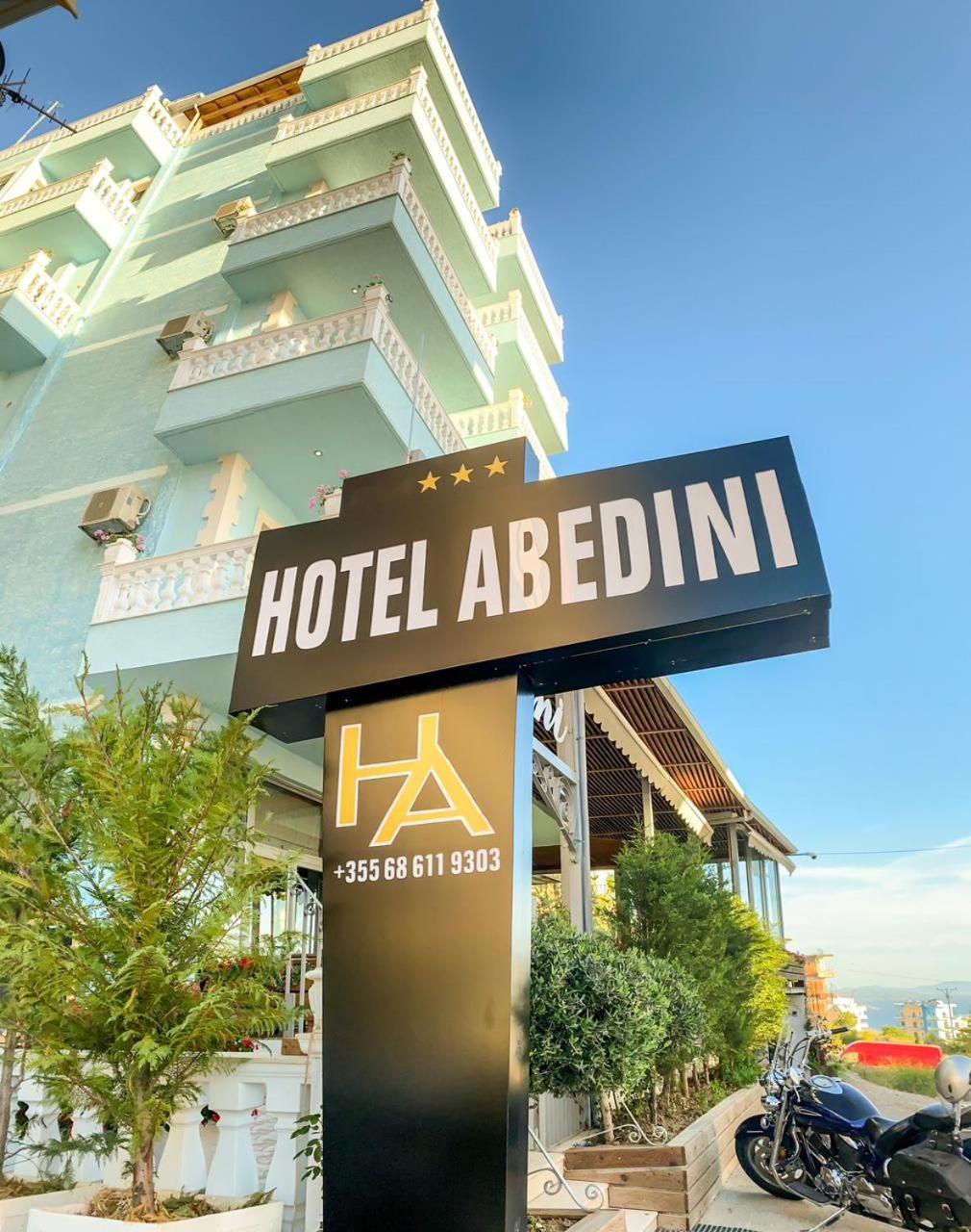 Hotel Abedini Sarandë Exterior foto
